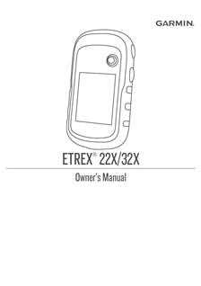Garmin eTrex 22X manual. Camera Instructions.